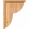 Ekena Millwork Crestline Smooth Corbel w/Backplate, Western Red Cedar, 5 1/2"W x 14"D x 18"H COR06X14X18CRE01SWR - alternate 4